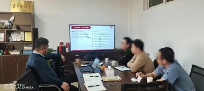 湖南鋰電池負極材料企業(yè)再次考察科源窯爐！